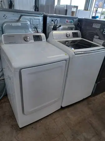 SAMSUNG smart Washer and dryer Set top load