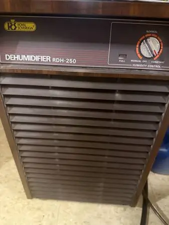 Royal Sovereign Dehumidifier