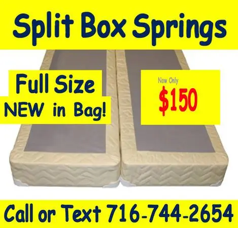 *NEW* Full Size Split Box Spring