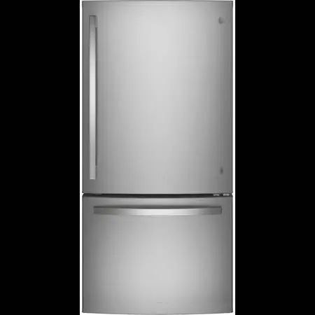 GE 33 FULL DEPTH BOTTOM FREEZER FRIDGE (OUT OF BOX)