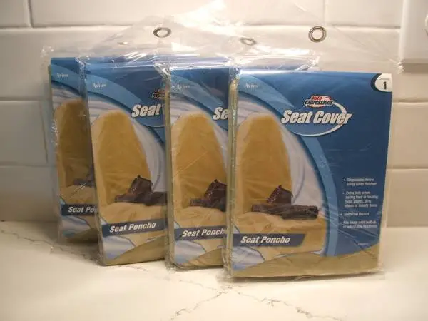 Four Auto Bucket Seat Covers NEW