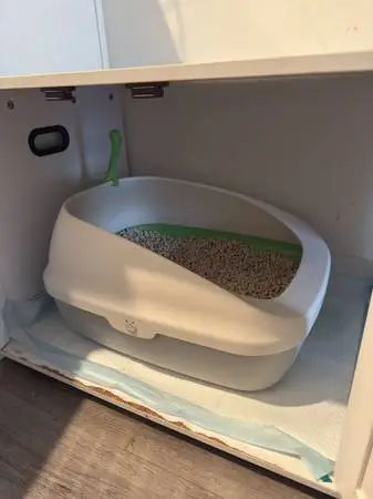 Tidy cats Breeze system litter box plus enclosure
