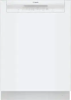 Bosch 100 Series Front Control Built-in Dishwasher White (warranty)