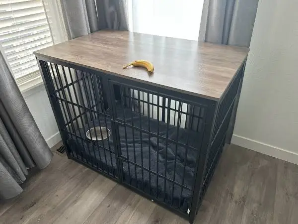 Large dog kennel
