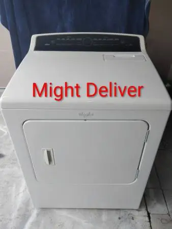 Dryer 2 years old works great very clean might deliver