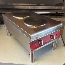 Avantco Commercial Double Burner Electric Range