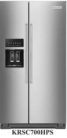 Appliances VA, 36” Side by Side Refrigerator Starting at