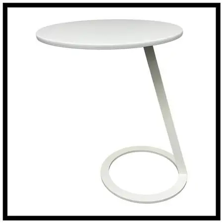 Alban-sébastien Gilles For Ligne Roset Good Morning Side Table, White