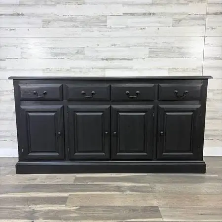 Large Black Buffet Tv Stand *delivery available*