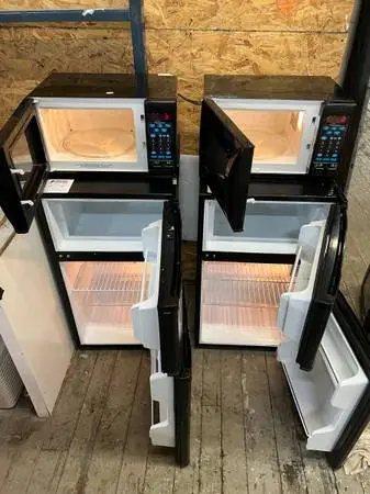 Used MicroFridge refrigerators with microwave in good condition.