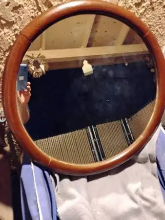 Mirror, Vintage, Round
