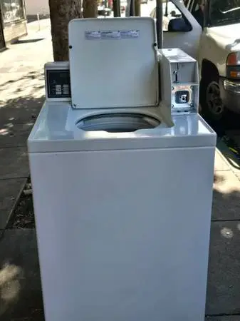 Speed queen washer Coin Drop COMMERCIAL