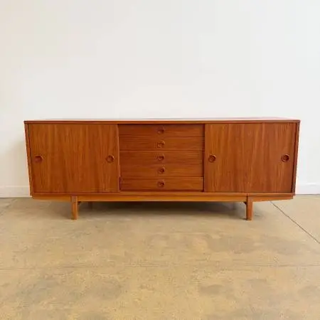 Swedish Yngve Ekstrom for Bjästa AB, “Ulvö” Teak Sideboard