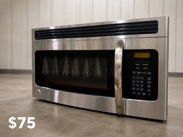 GE 1.5 Cu. Ft. Over-the-range microwave