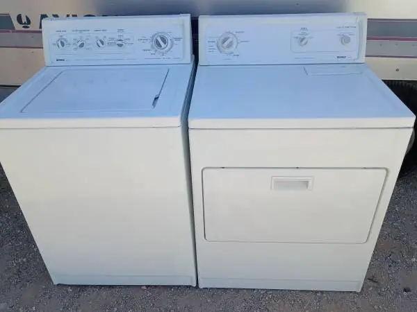 Kenmore washer and electric dryer