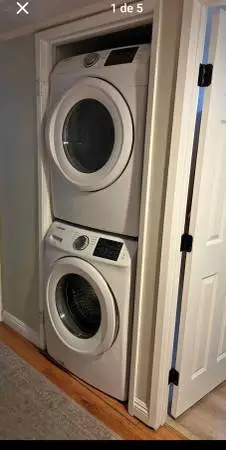 Samsung washer and gas dryer set large capacity