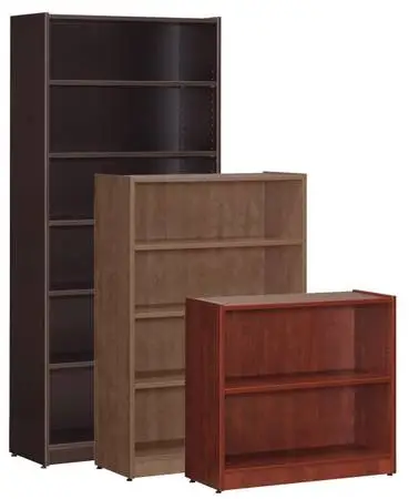*9 colors New 30, 48 or 71h Commercial Solid Back Bookcases Office
