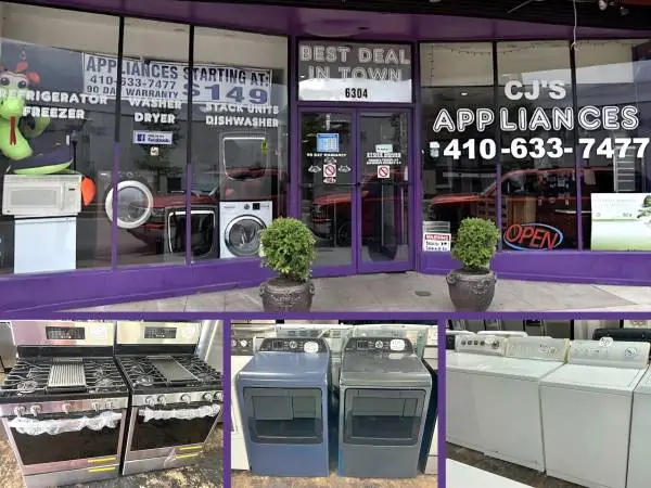 NEW & USED APPLIANCES * BEST PRICES IN BALTIMORE * 90 DAY WARRANTY