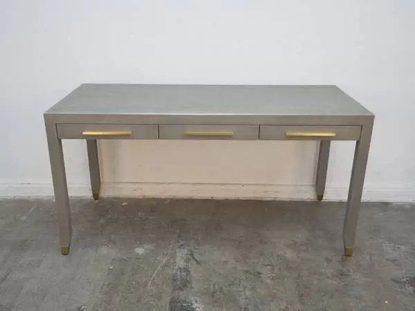 Restoration Hardware Graydon Shagreen Desk $799.00 60 W x 29 D x 30
