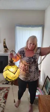 70S swag lamp ultra cool retro