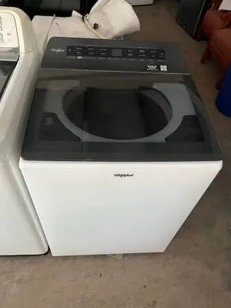 Whirlpool top load washing machine
