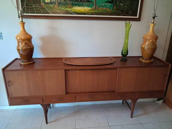 Mid Century Scandinavian Svante Skogh Teak Credenza / Sideboard.