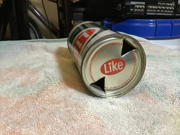 1963 vintage diet like cola soda can.