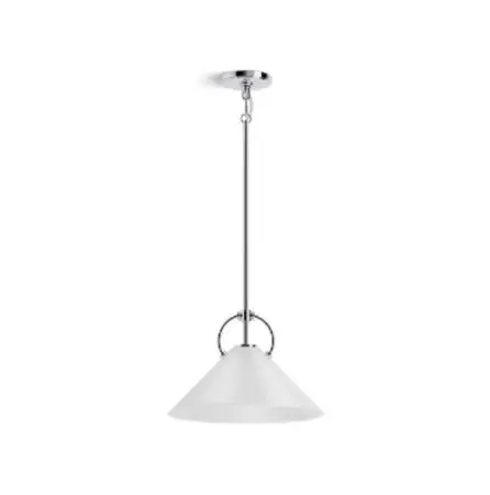 Kohler Kernen by Studio McGee 14 pendant - Polished Chrome