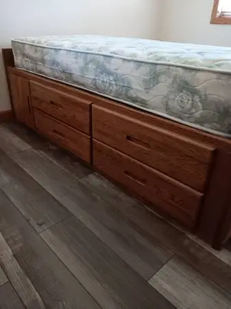 Solid oak bedroom set