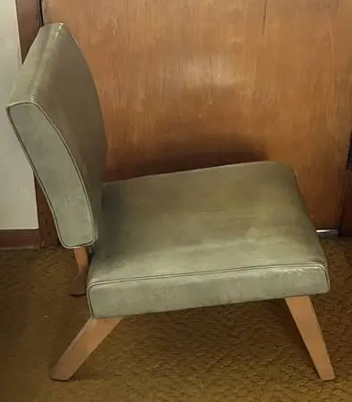 Pair of Gray Vintage Viking Artline Mid Century Modern Chairs