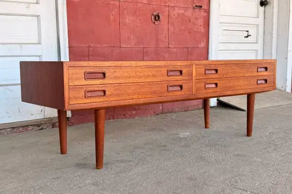 SUNDAY (8/30) ONLY! Mid Century Danish Modern Teak TV Stand / Credenza