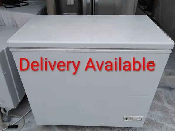Chest Freezer-It works great and is very clean and might deliver