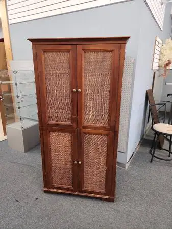Pier 1 Wicker Armoire