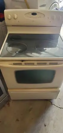 Maytag Electric Range Glass Top