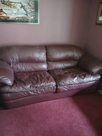 LEATHER SOFA