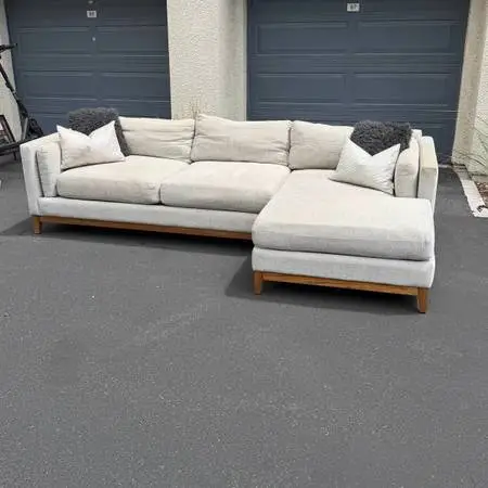 Living Spaces Sectional Couch