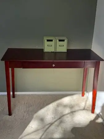 Computer Desk w/Drawer (47” W x 22” Deep x 30” T).