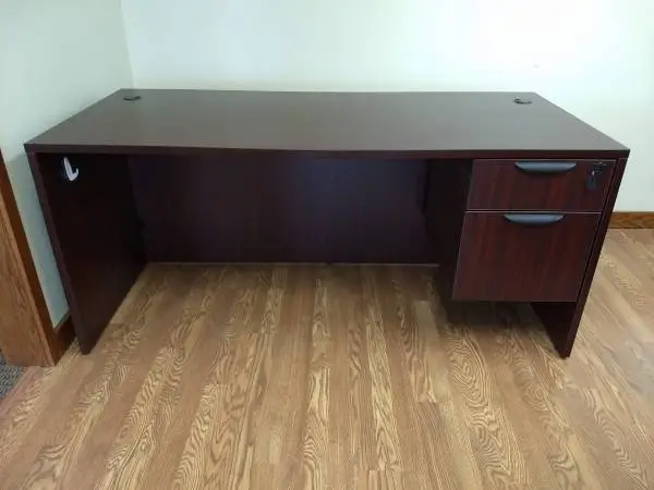 *Promo Sale 3 MAH New in Box 60w x 30d Desk w/Locking BF File Reg $510