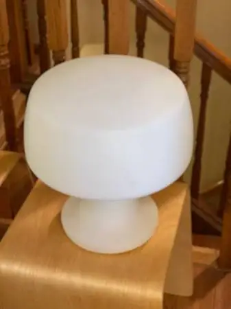MID CENTURY LAUREL MUSHROOM LAMP
