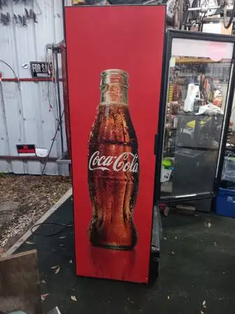 cooler -- type 11 coke design on sides