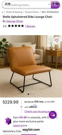 Accent chair