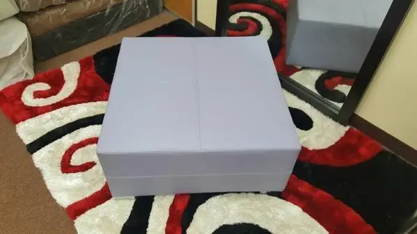 Luxurious Purple Ottoman