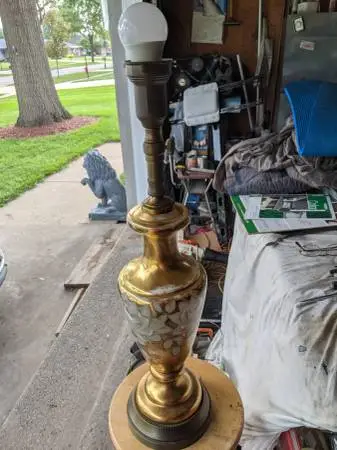 Antique lamp