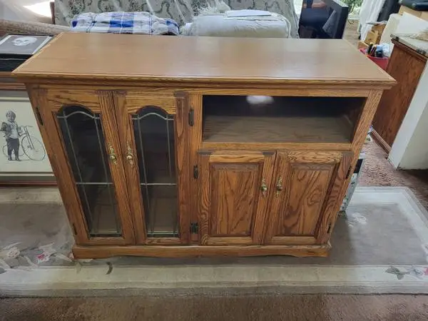 Credenza (solid oak)
