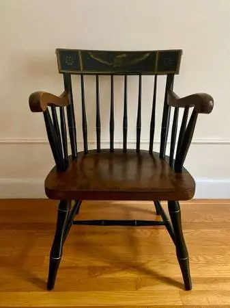 Vintage Nichols & Stone Windsor Armchair in Extraordinary Condition