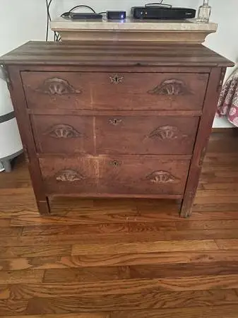 antique oak dresser
