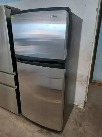 WHIRLPOOL  30 top frezzer Stainless Steel