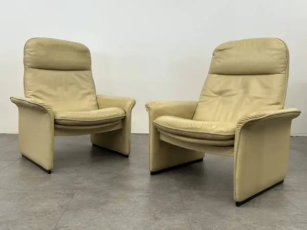 DeSede Leather Lounge Chair Recliner TWO Chairs Available $765 Each