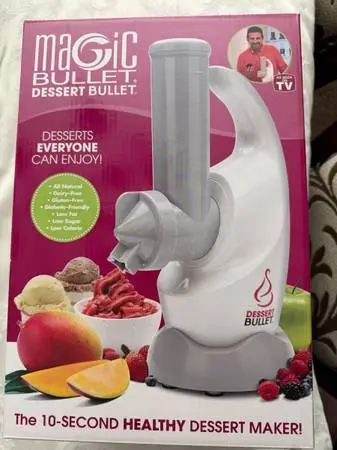 Magic Bullet Dessert Bullet (New In Box)