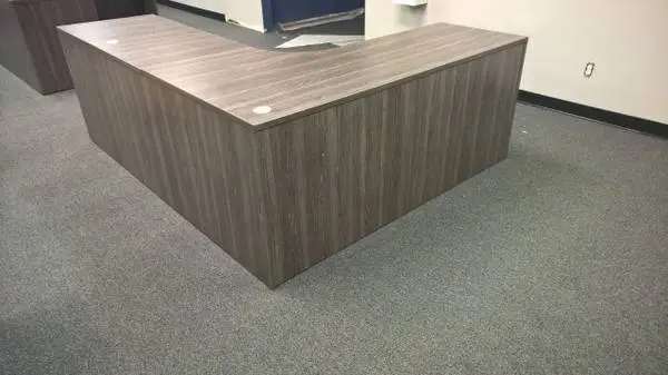 *9 Colors New in Box 5.5X 5.5 Curved Corner L Shaped Desk Shell